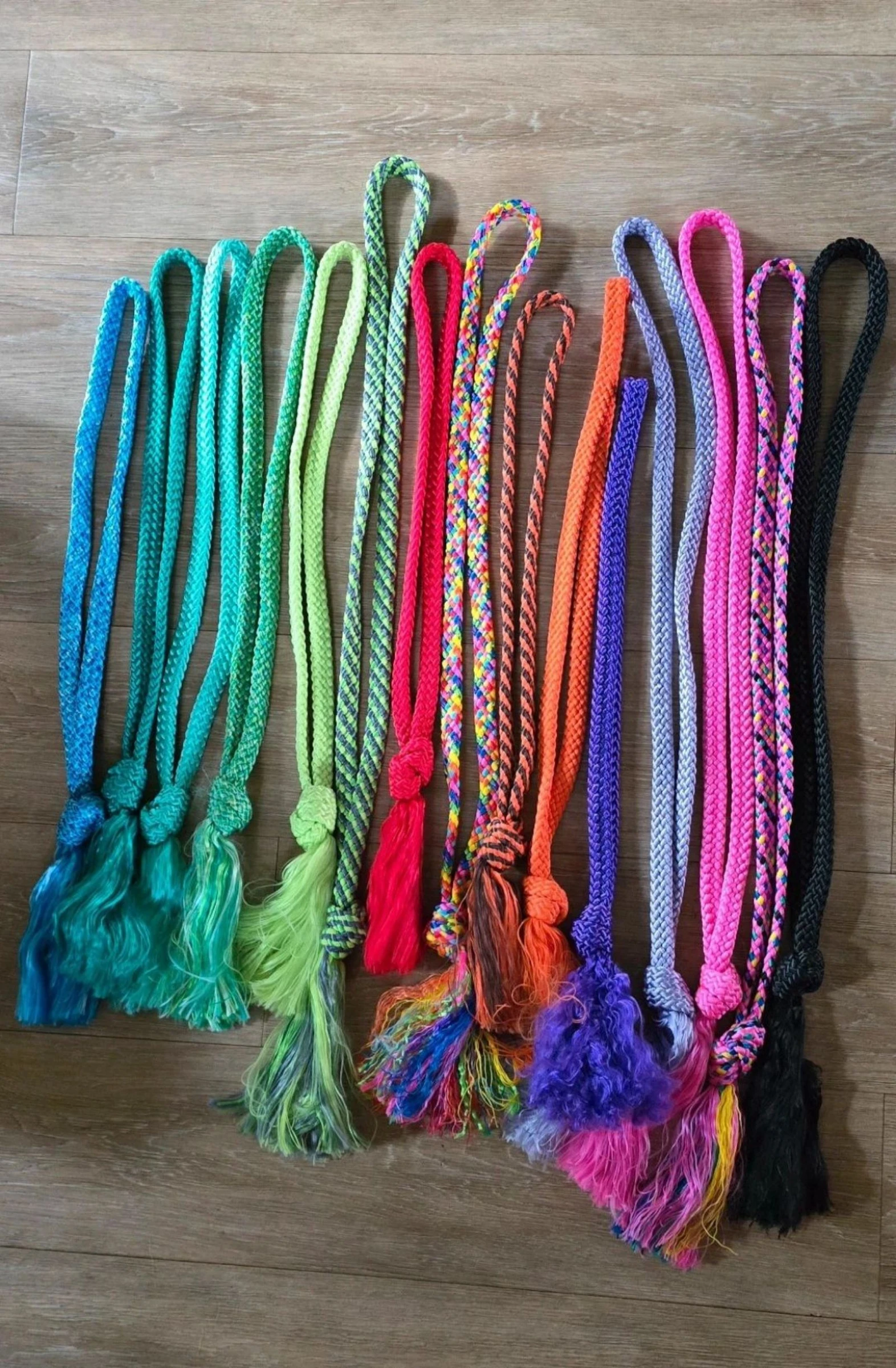 Zachte neckrope alle maten en diverse kleuren 